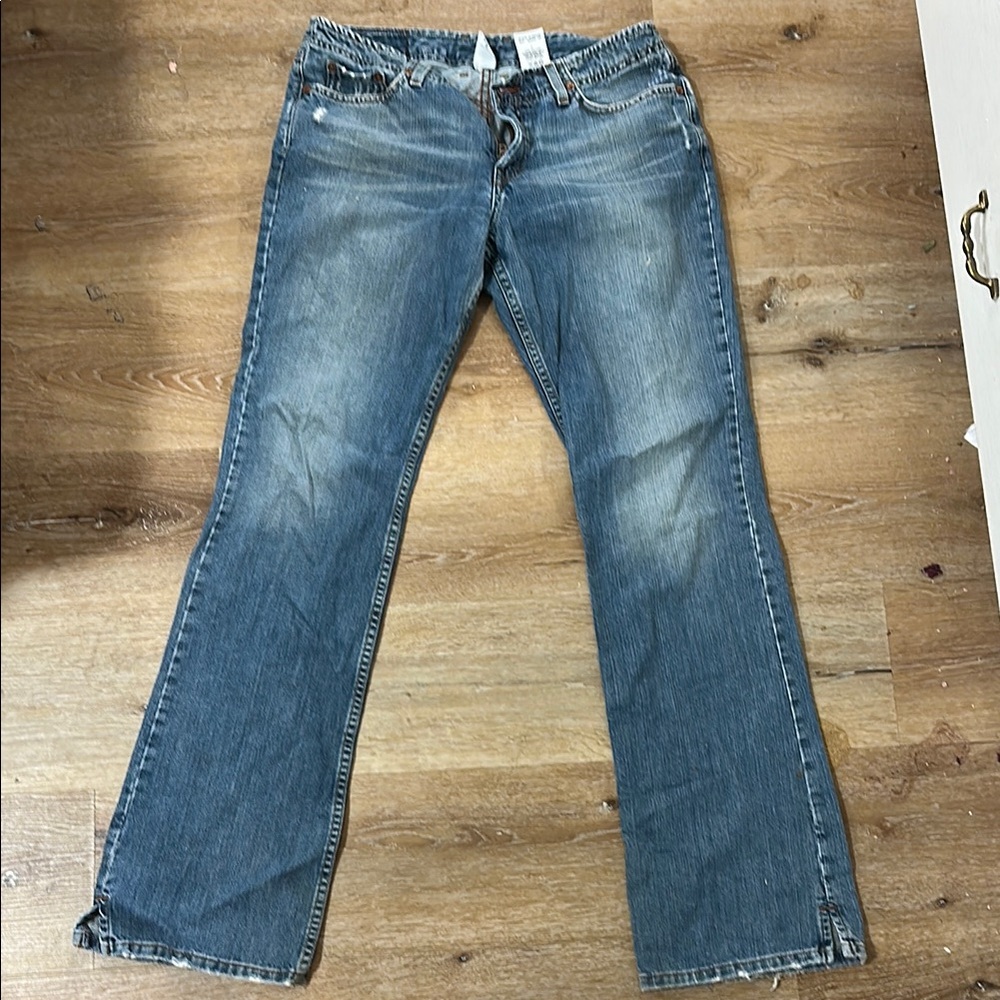 Lucky Brand Blue Flare Wide Leg Jeans